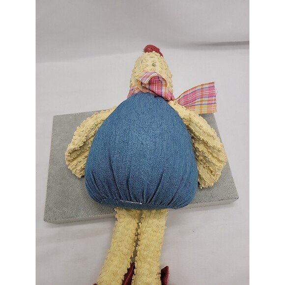 TB Toy Trading Co Plush Chicken Shelf Sitter Heavy Bean Bottom 13" Country Folk - Picture 13 of 16